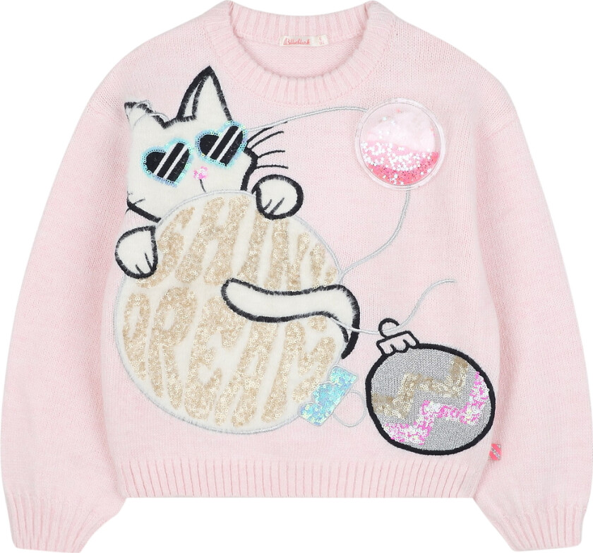 Genser - Strikk - Rosa Mot - - 5 år (110) - Genser