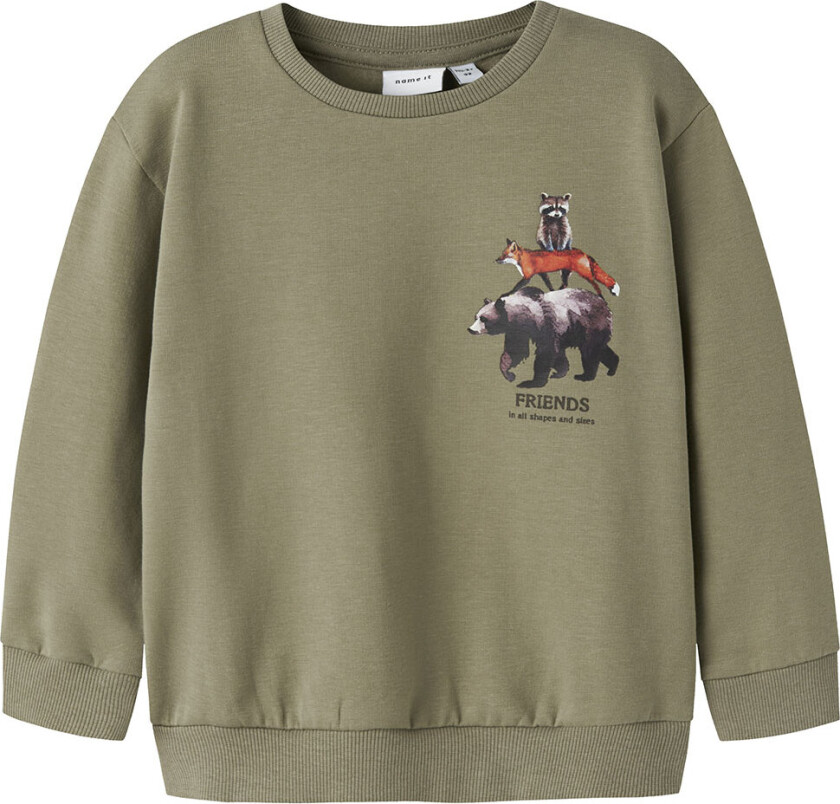 Collegegenser - NmmOlin - Mermaid - - 2 år (92) - Collegegenser