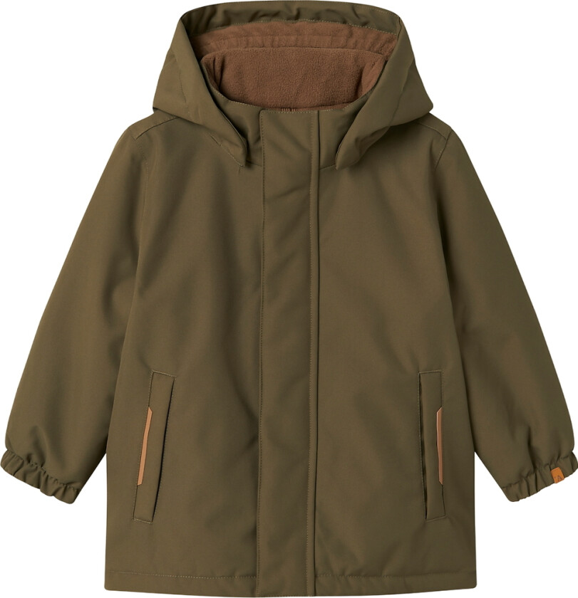 Lil' Atelier Vinterjakke - NmmLasnow10 - Sea Turtle - Lil Atelier - 3 år (98) - Vinterjakke