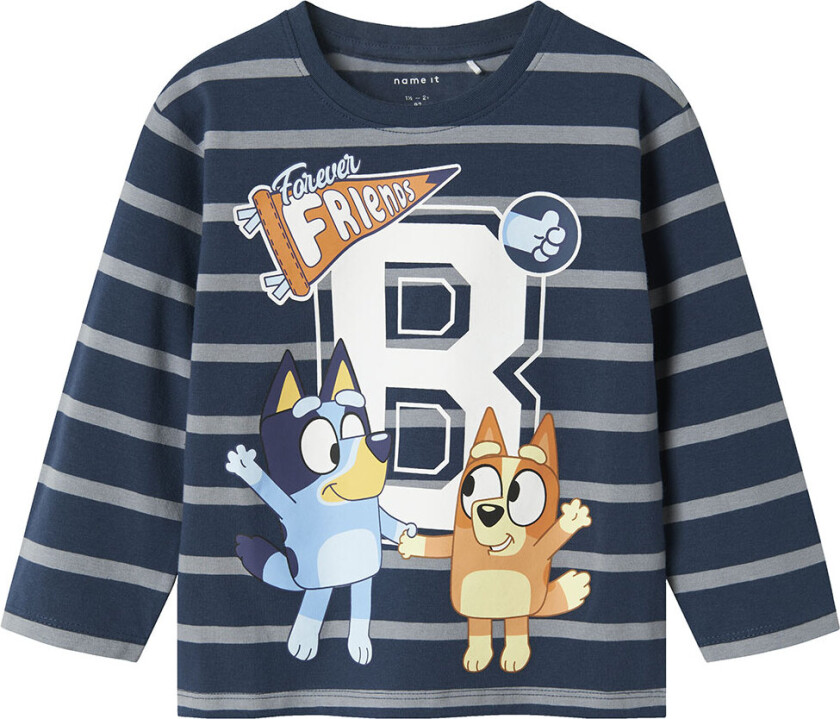 Genser - NmmSulli - Insignia Blue - - 6 år (116) - Genser