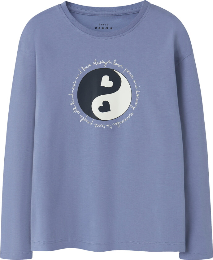 Genser - NkfVeen - Blue Ice/Ying Yang - - 9-10 år (134-140) - Genser