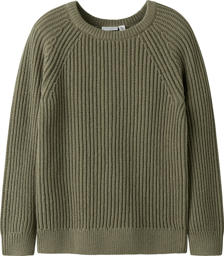 Genser - Strikk - Rib - NkmVolly - Mermaid - - 11-12 år (146-152) - Genser