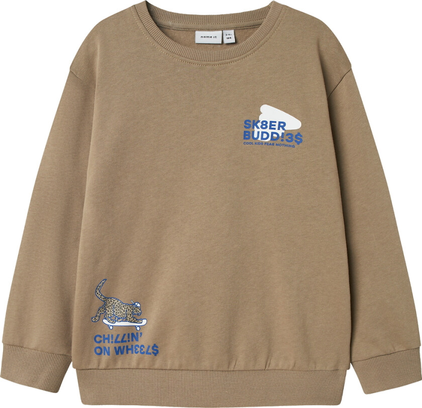 Collegegenser - NmmOrling - Ristede cashewnøtter - - 5 år (110) - Collegegenser