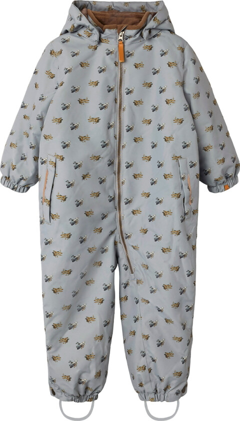 Lil' Atelier Vinterdress - NmmLasnow10 - Ultimate Grey/Fly - Lil Atelier - 2 år (92) - Vinterdress