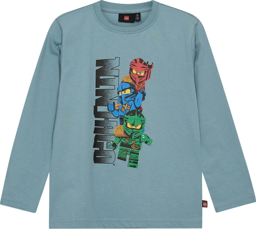 Ninjago Genser - LwTaffy - Blå - - 10 år (140) - Genser