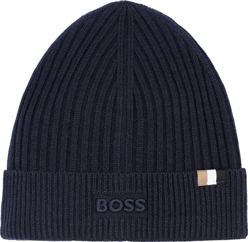 Lue - Strikk - Navy - - 50 cm - Lue