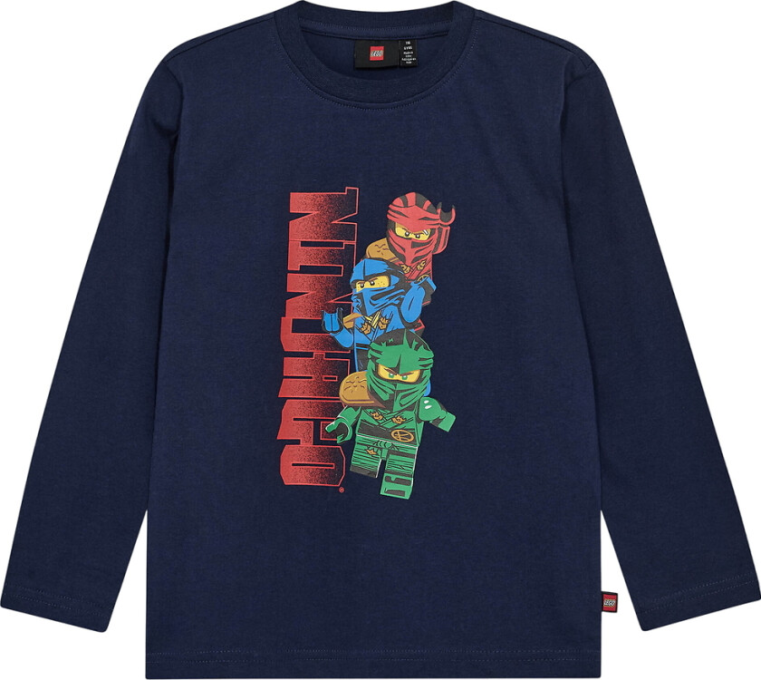 Ninjago Genser - LwTaffy - Mørkeblå - - 4 år (104) - Genser