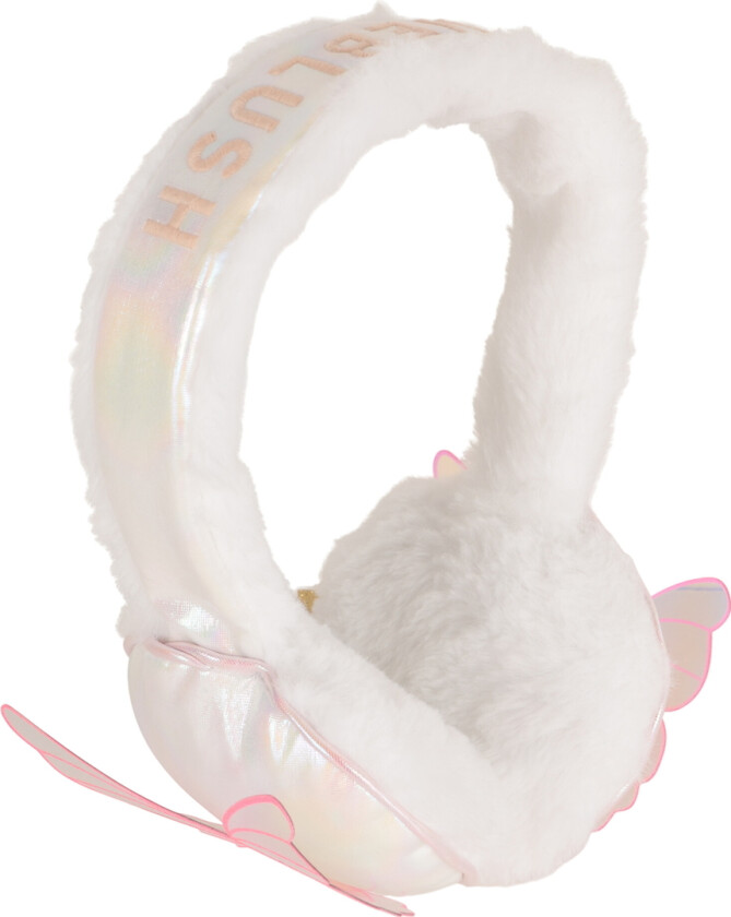 Bilde av Ørevarmere - Imitert pels - Hvit m. Sommerfugler - - OneSize - Lue