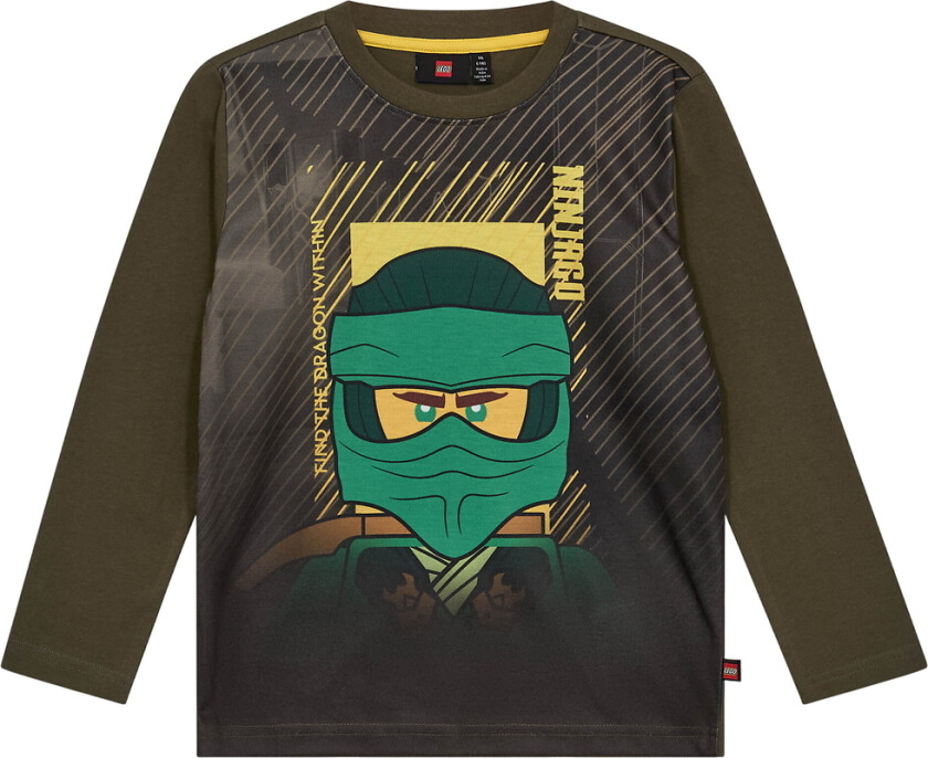 Ninjago Genser - LwTaffy - Grønn - - 8 år (128) - Genser