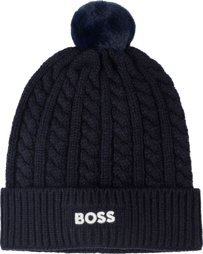 Lue - Strikk - Navy m. Dusk - - 50 cm - Lue