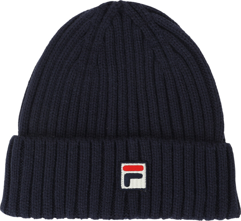 Lue - Strikk - Rib - Poplol - Black Iris - - OneSize - Lue