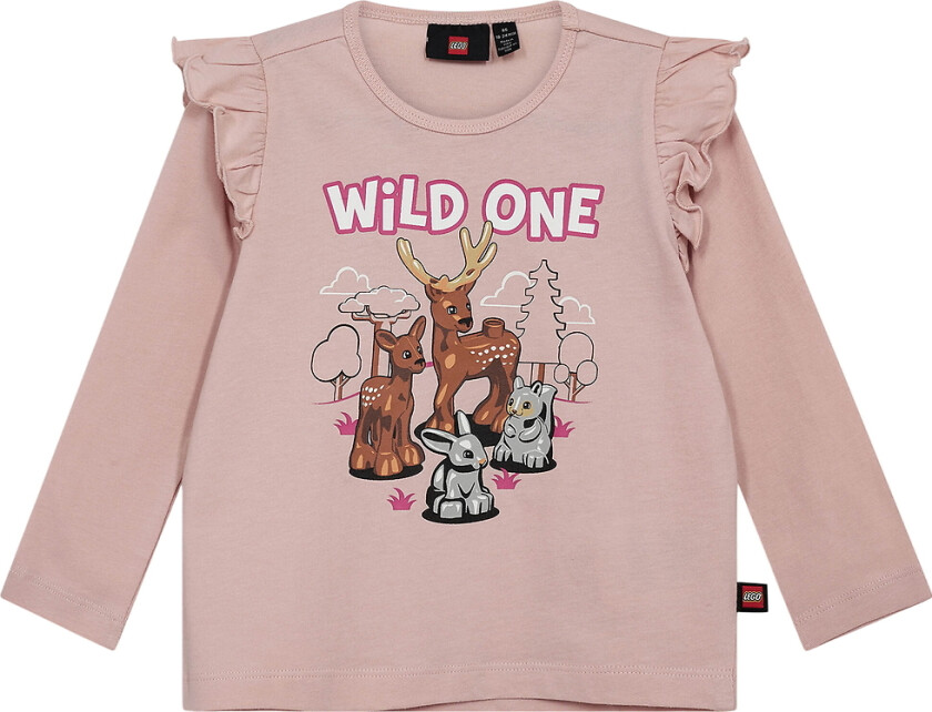 Duplo Genser - LwTracy - Rosa - - 1 år (80) - Genser