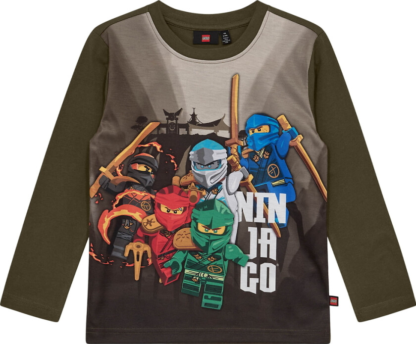 Ninjago Genser - LwTaffy - Grønn - - 4 år (104) - Genser