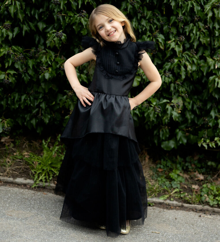 Kostymer - Gotisk rampete heks - - 7-8 år (122-128) - Kostymer