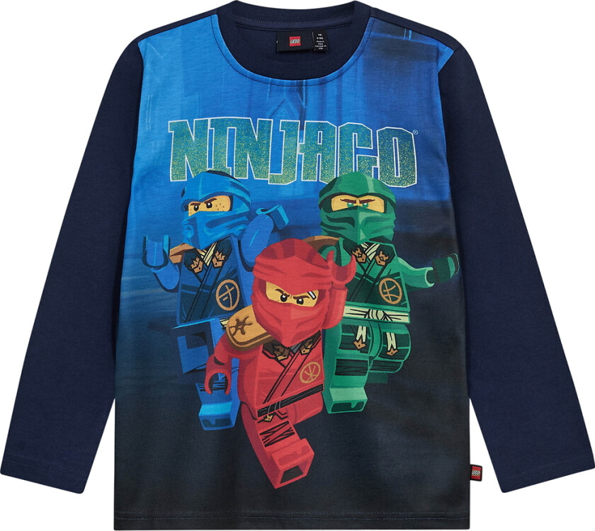 Ninjago Genser - LwtAffy - Blå - - 4 år (104) - Genser