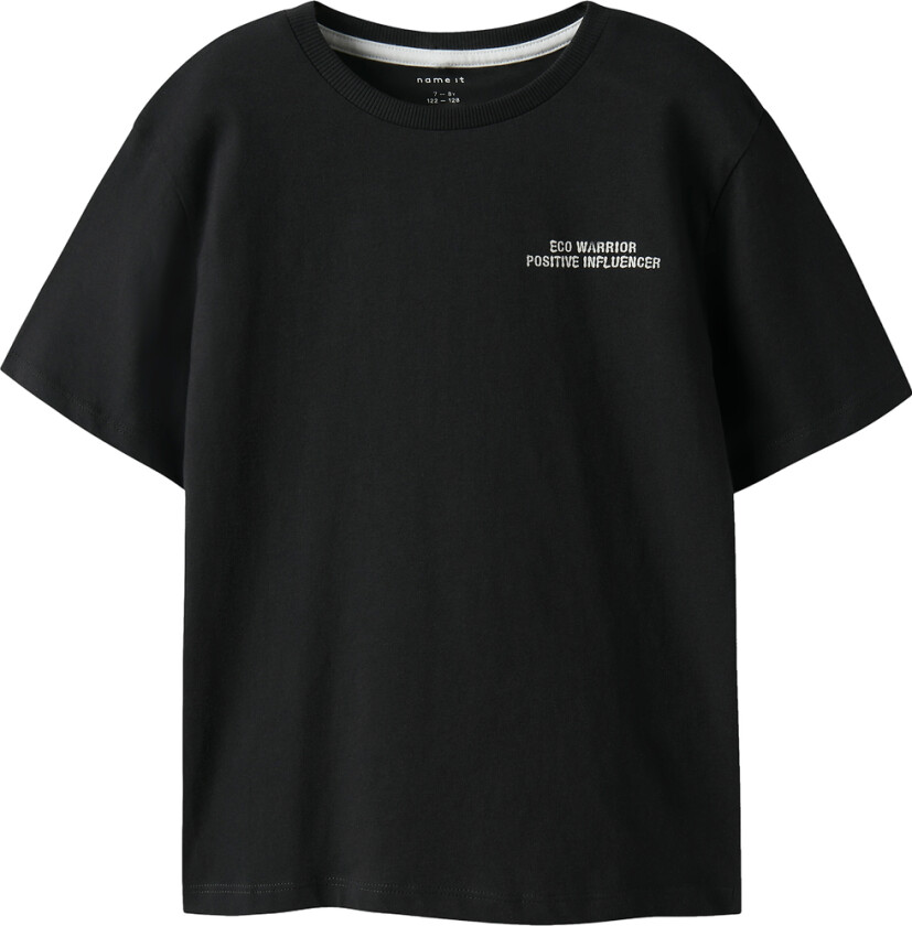 T-skjorte - NkmKasper - Svart - - 1 år (80) - T-skjorte