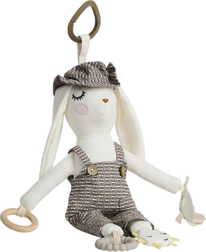 Aktivitetsleke - Kanin - 30 cm - Nature Bear Ansikt - - OneSize - Kosedyr