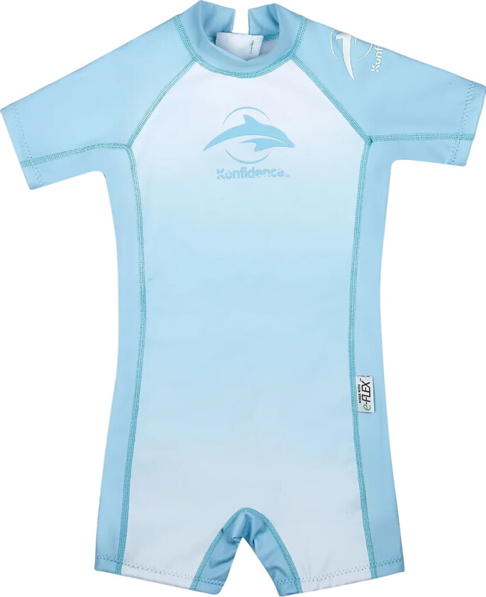 Badedrakt - UV50+ - E-Flex - Ombre Blue - - 6-7 år (116-122) - Badetøy