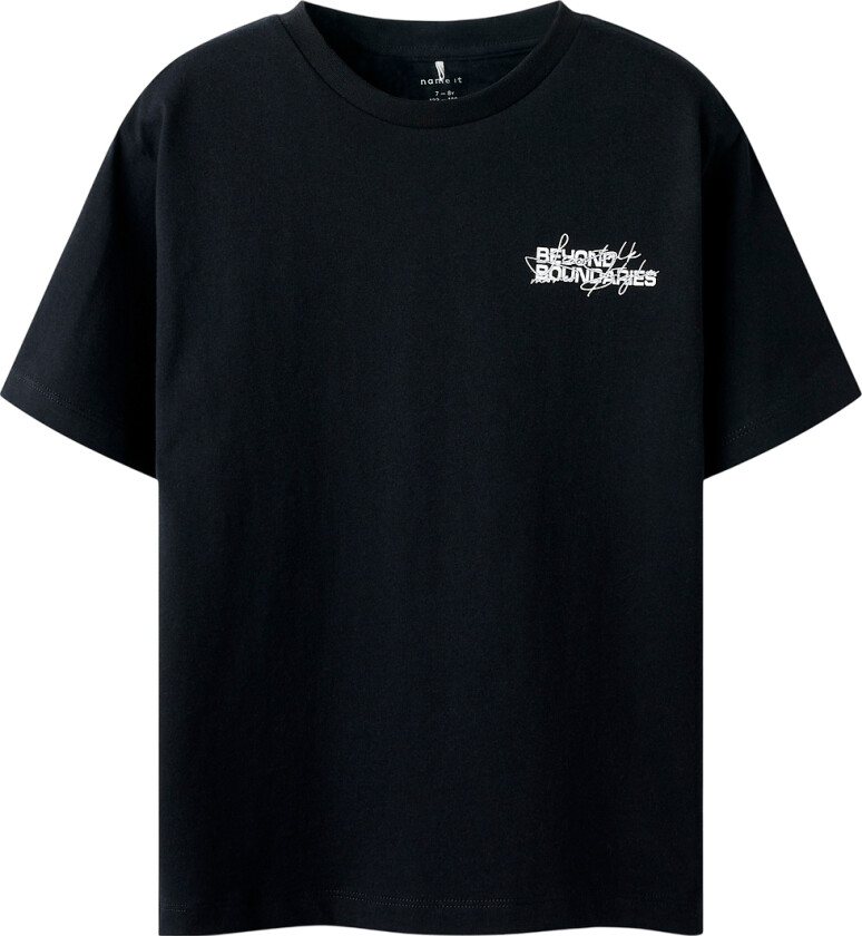 T-skjorte - NkmKillian - Svart - - 7-8 år (122-128) - T-skjorte