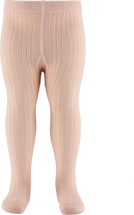 Lil' Atelier Strømpebukser - Rib - NbfIlso - Cameo Rose - Lil Atelier - 74/80 - Strømpebukser