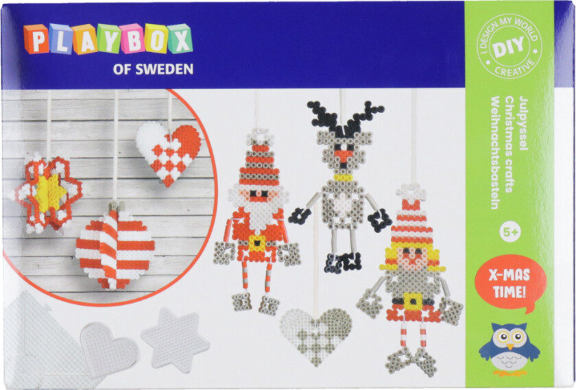 Perlesett - 4000 stk. - Julepynt - - OneSize - Perler