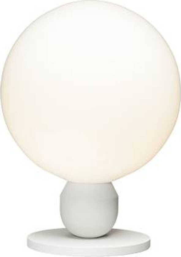 Atom Bordlampe Pearl White