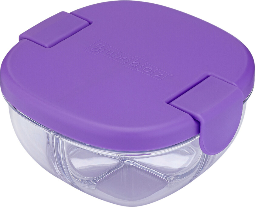 snackskål - 3 Rum - Haze Purple - - OneSize - Matboks