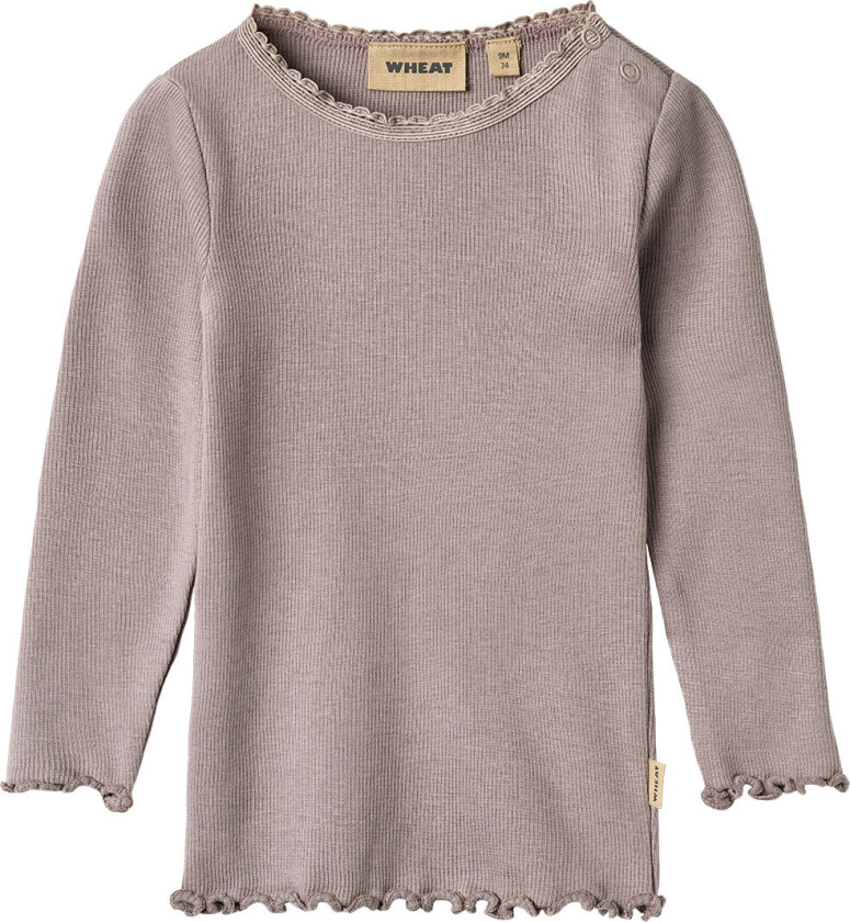 Genser - Rib - Bomull/Modal - Reese - Dusty Purple - - 1½ år (86) - Genser
