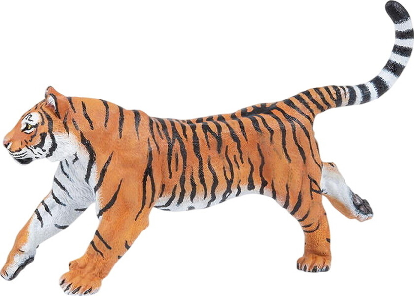 Løpende tiger - 15 cm - - OneSize - Lekedyr