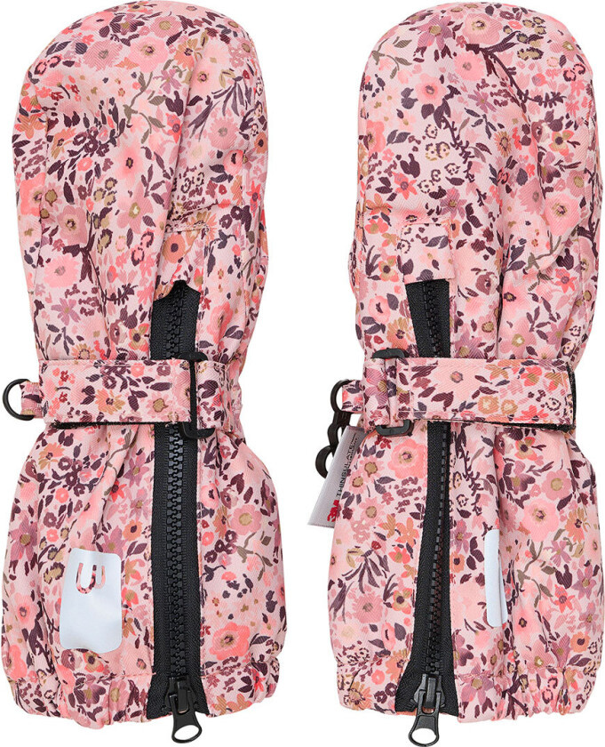 Votter m. Fleece - Peach Pisk - - 4-6 år (104-116) - Votter