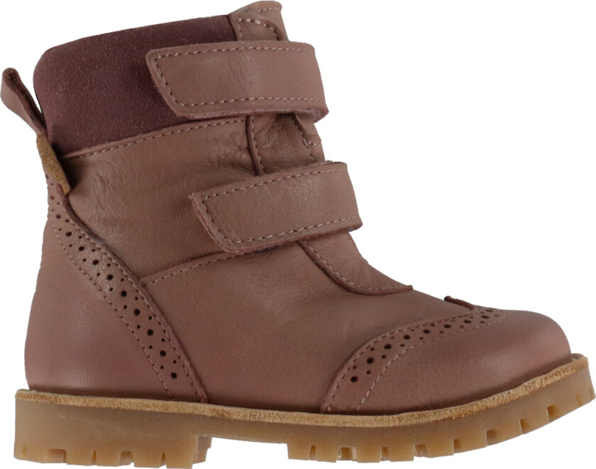 Vintersko - Broque Borrelås Boot Tex - Dark Rose - - 31 - Vinterstøvler