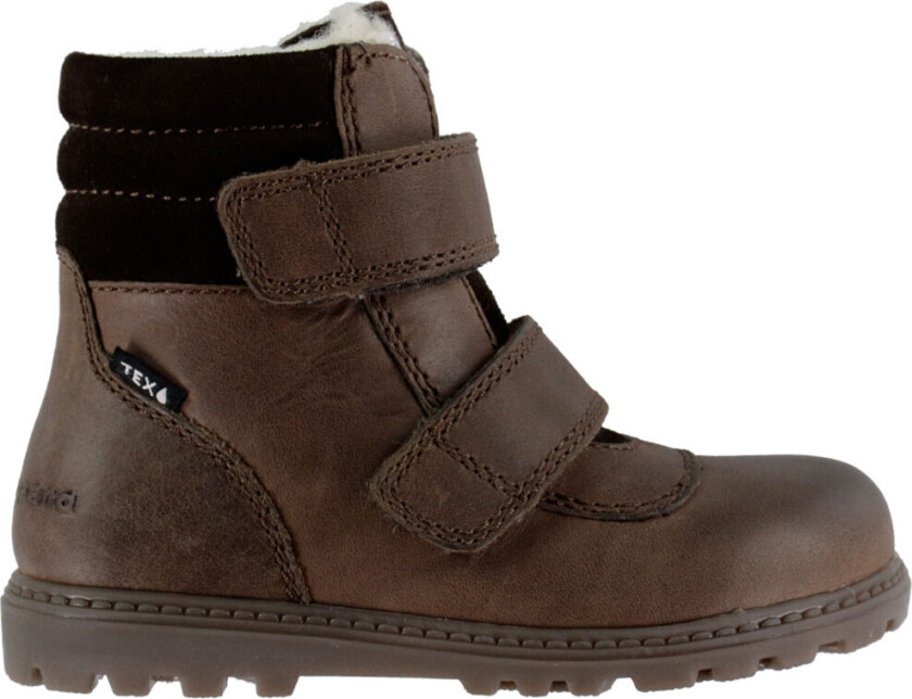 Vintersko - Tex - Tokker - Vid passform - Brun - - 34 - Vinterstøvler