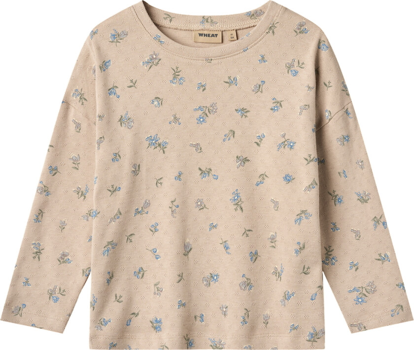 Genser - Thilda - Varme Sand blomster - - 5 år (110) - Genser