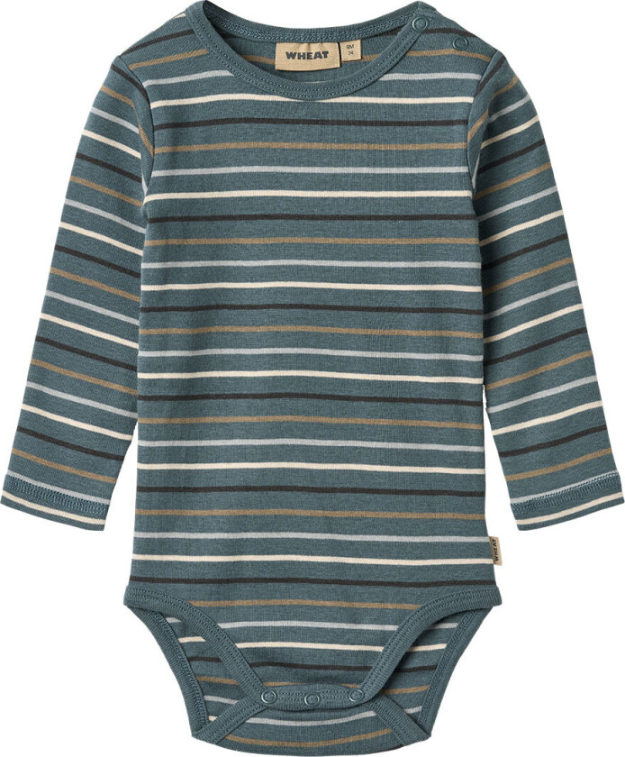 Body I/e - Freddie - Blue Multi Stripe - - 74 - Langermet Body