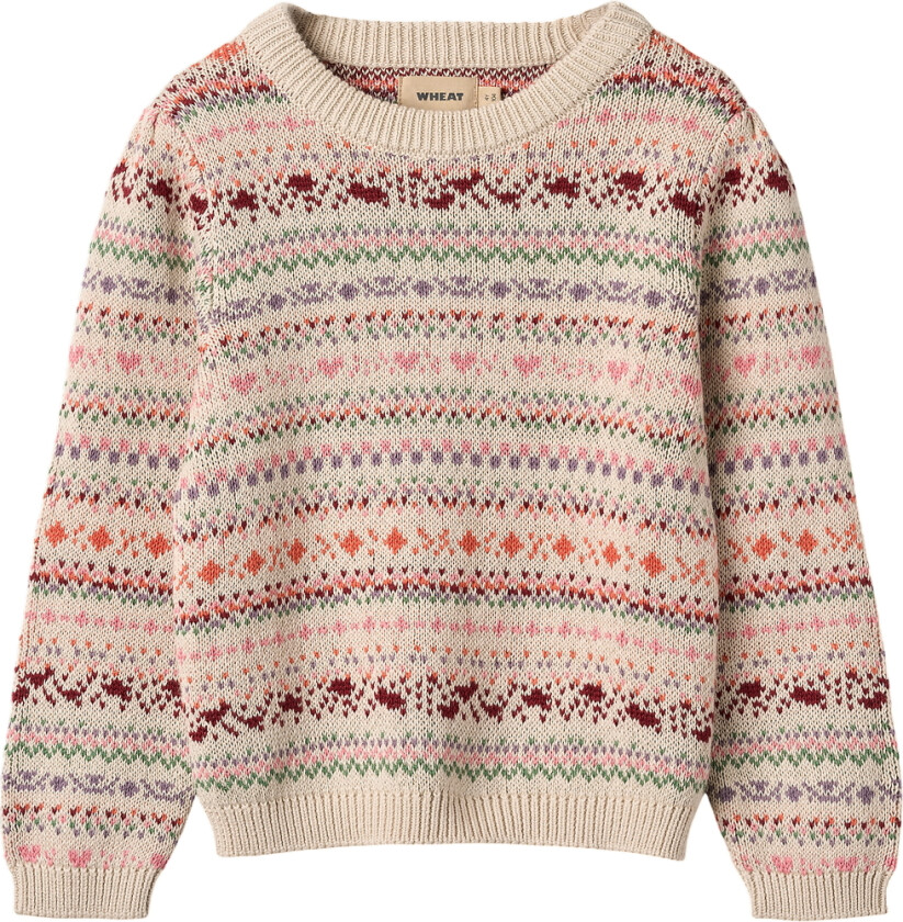 Genser - Strikk - Olga - Multi - - 3 år (98) - Genser