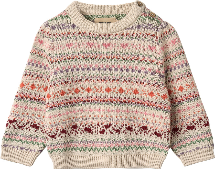 Genser - Strikk - Olga - Multi - - 2 år (92) - Genser