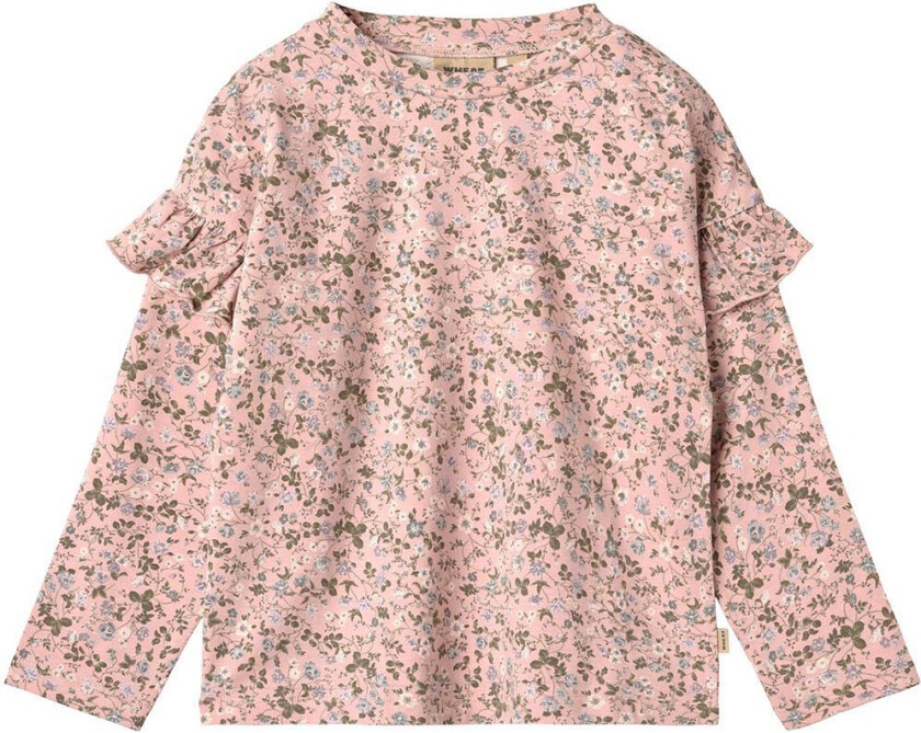 Genser - Belinda - Rose Powder Blomster - - 4 år (104) - Genser