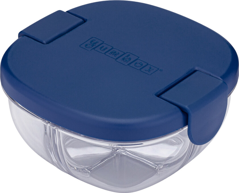 snackskål - 3 Rum - Navy Blue - - OneSize - Matboks