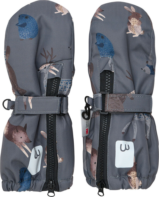 Votter Fleece - Dark Gull Grey - - 6-12 md - Votter