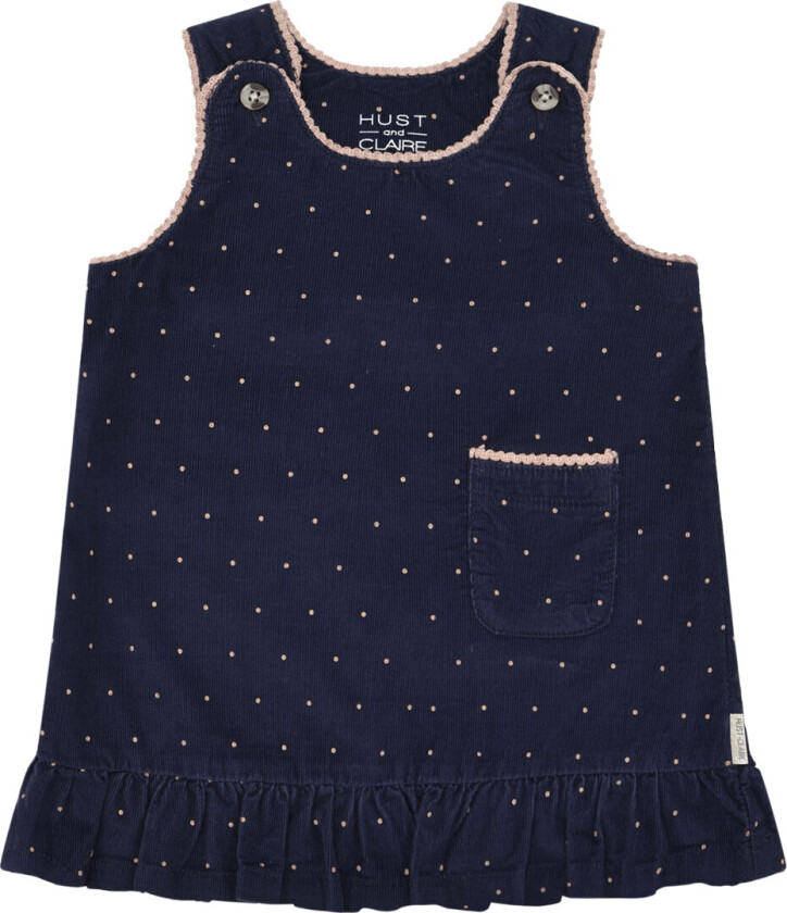 Kjole - Fløyel - HCKis - Marinen - - 1½ år (86) - Kjole