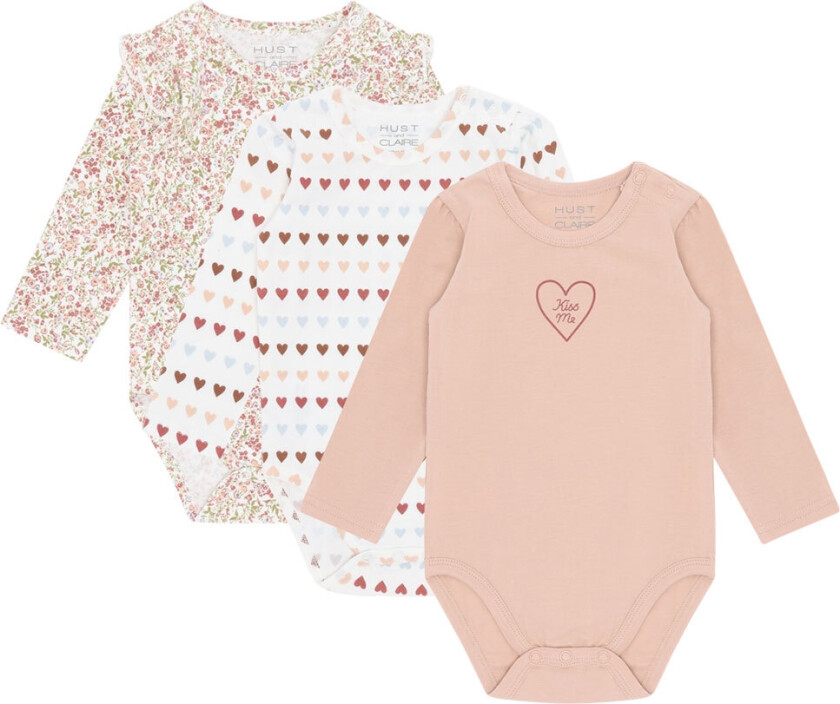 Bilde av Bodyer I/e - 3-pack - HCBella - Tugby Tan Vinter - - 68 - Langermet Body