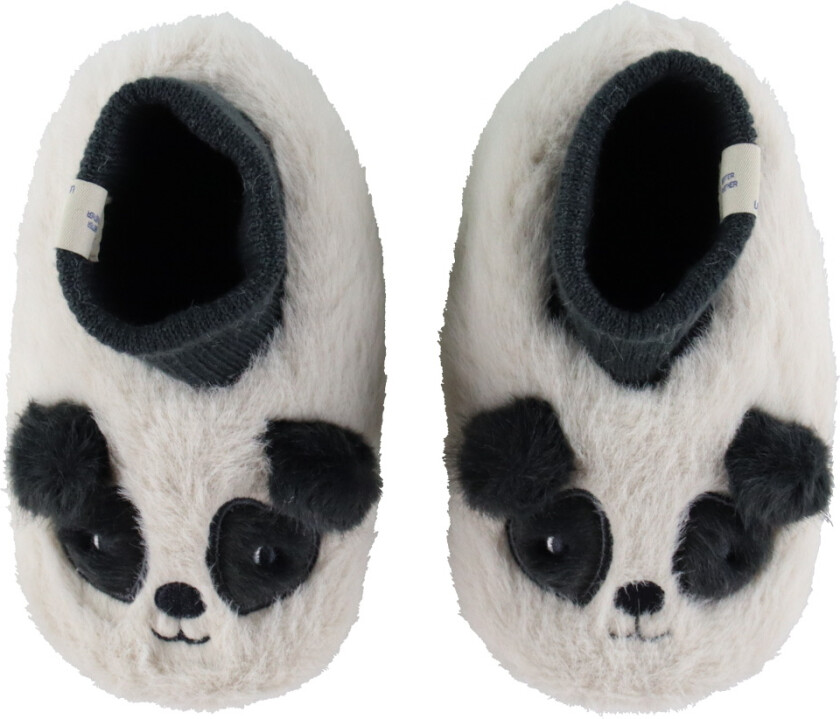 Tøfler - Beth Panda - Sandy/Dark Grey - - 20/21 - Tøfler