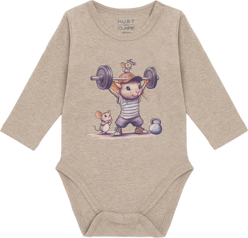 Body I/e - HCBilly - Kjeks m. Mus - - 62 - Langermet Body