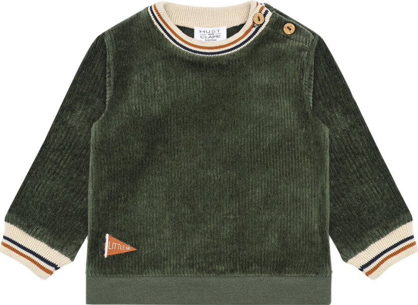 Genser - Fløyel - HCSofus - Deep Eføy - - 1½ år (86) - Genser