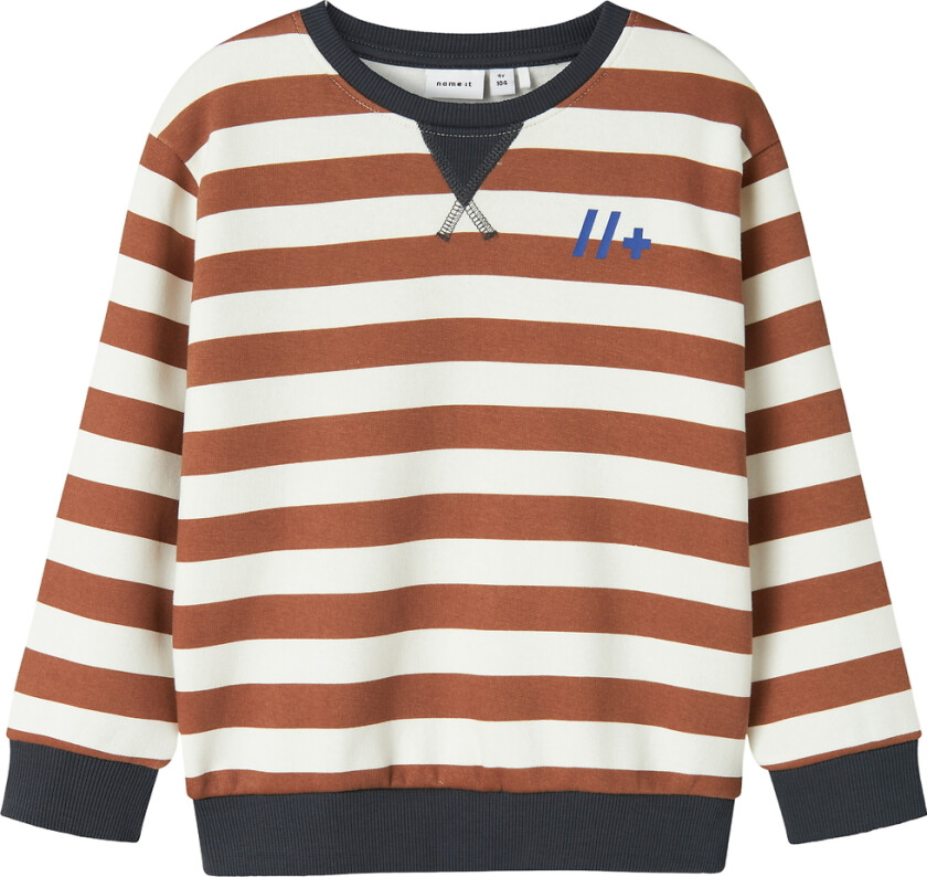 Collegegenser - NmmOvillo - Johannesbrød Brown - - 3 år (98) - Collegegenser