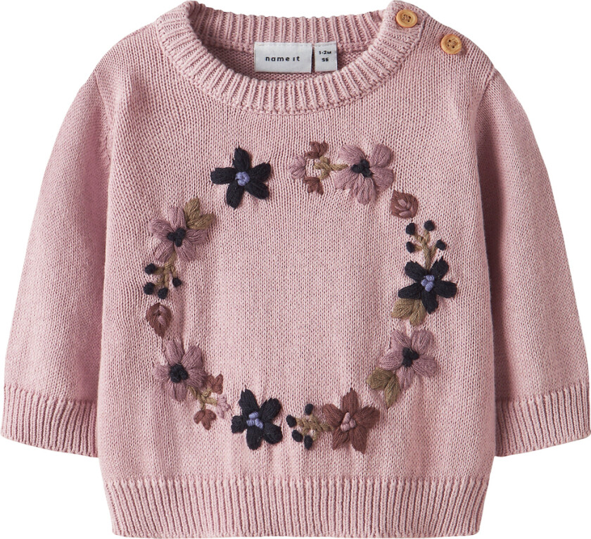 Genser - Strikk - NmfOpair - Polert Lilac - - 56 - Genser