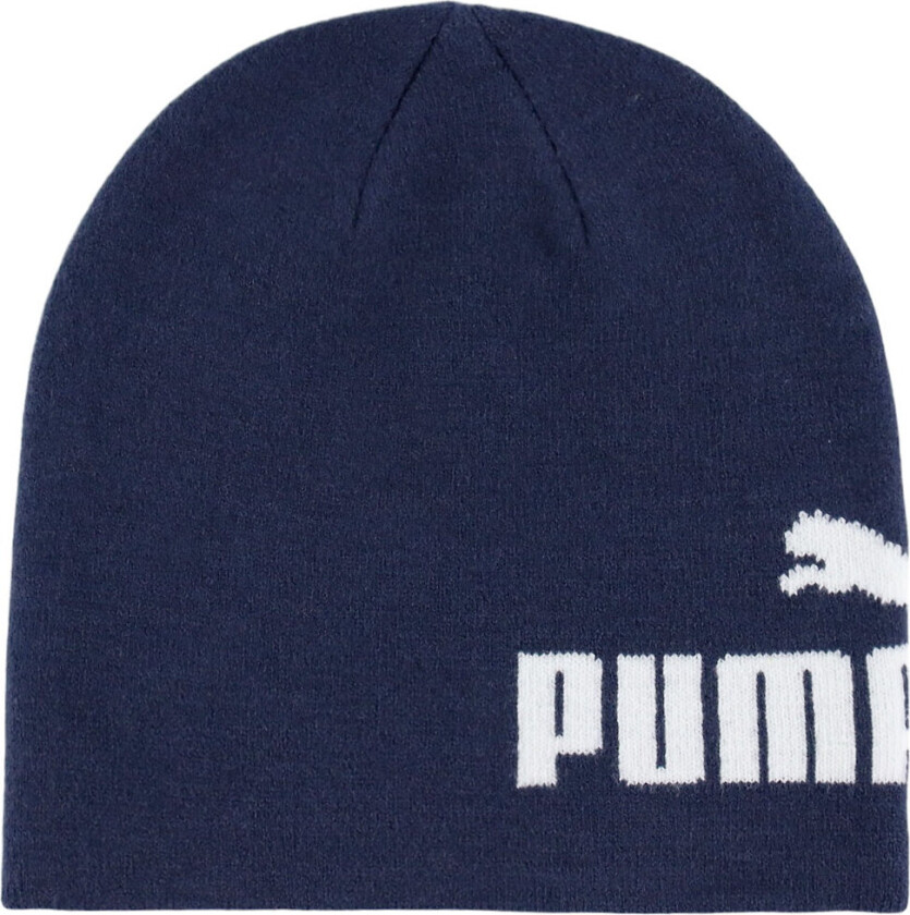 Lue - Strikk - Ess Mid Krone - Navy/ White - - OneSize - Lue