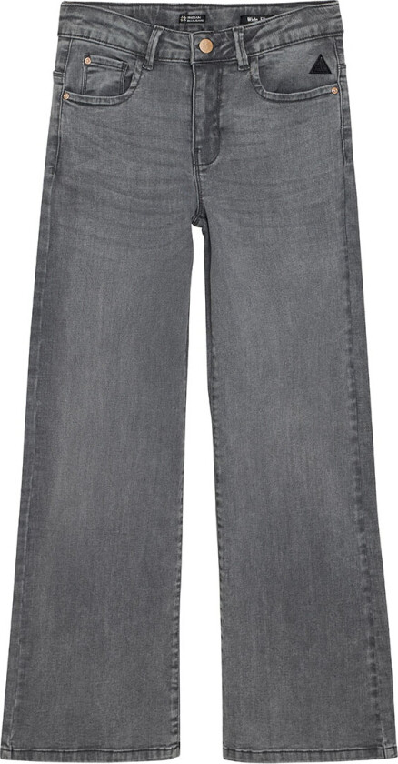 Vid passform - Light Grey Denim - - 10 år (140) - Jeans