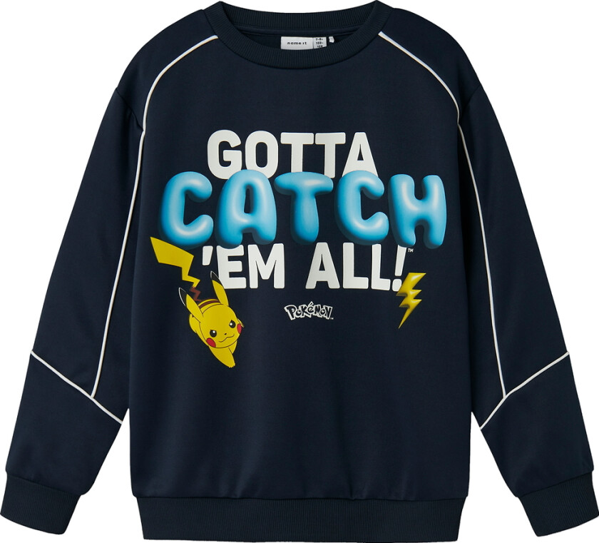 Genser - Nkm Sydney - Pokémon - Navy Blazer - - 7-8 år (122-128) - Genser