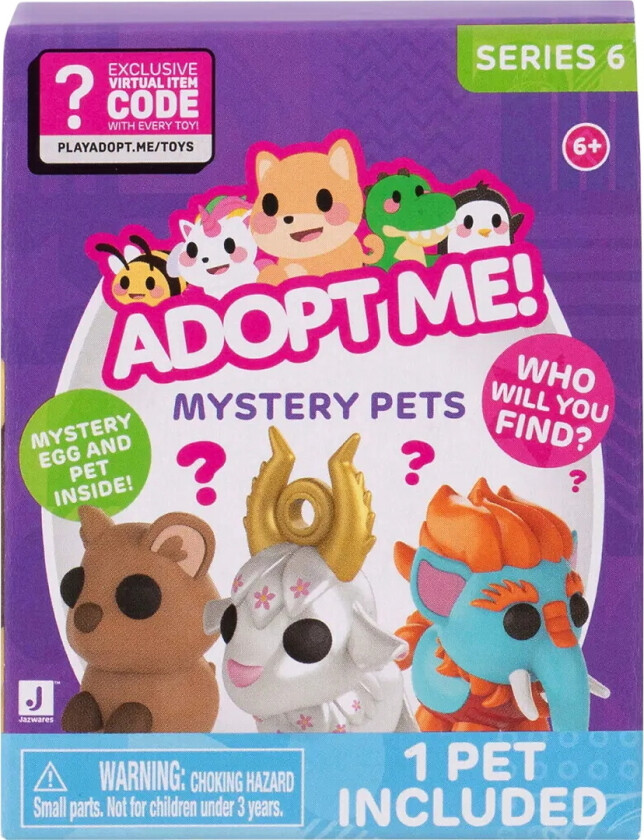 Figur - Mysteriekjæledyr S6 - Assortert - - OneSize - Lekefigur